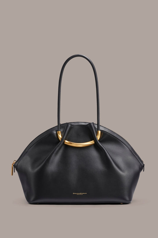 Donna Karan OXFORD LEATHER SATCHEL BAG