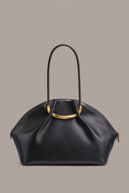 Donna Karan OXFORD LEATHER SATCHEL BAG