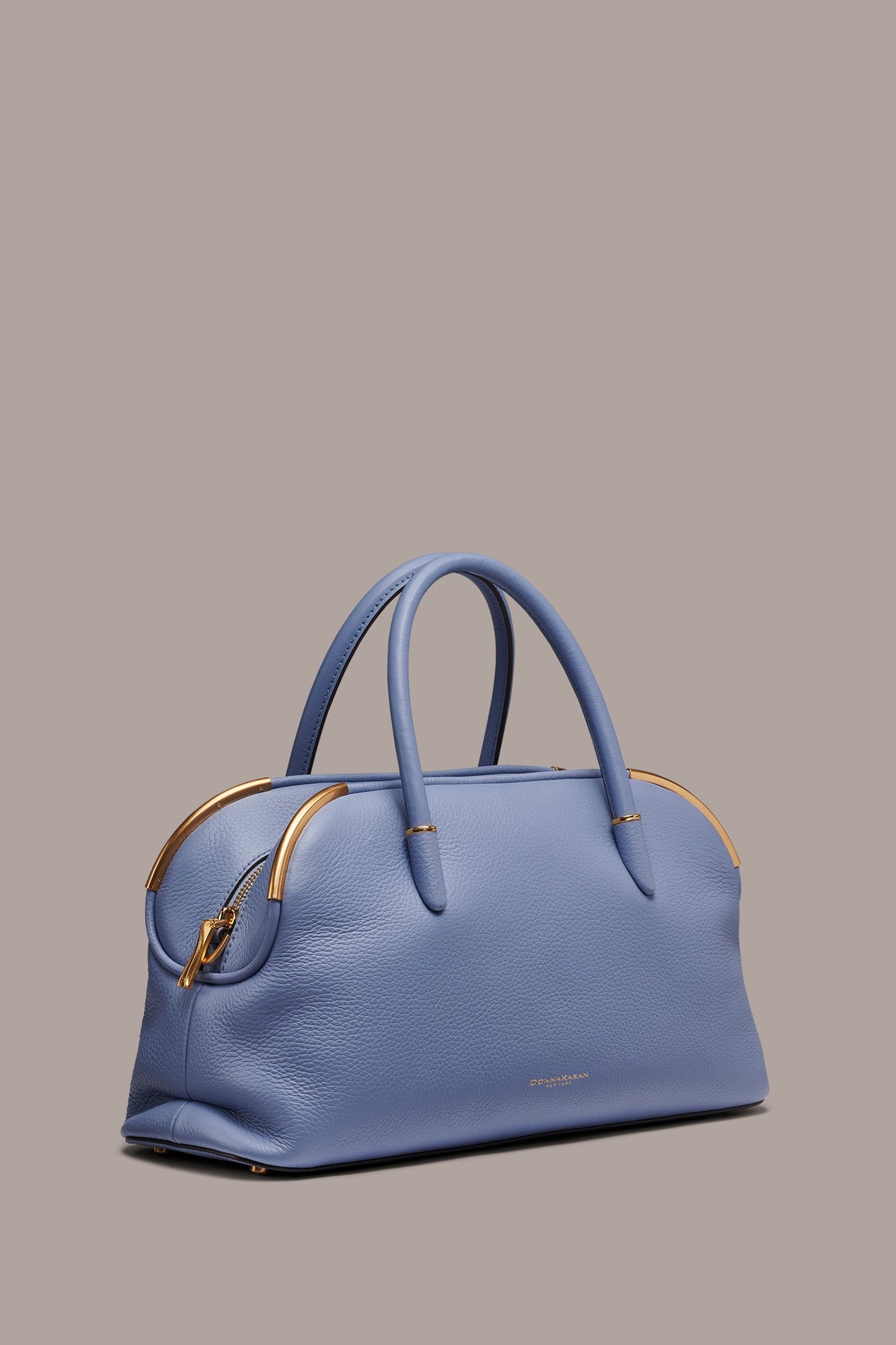 Donna Karan SATIN LEATHER SATCHEL