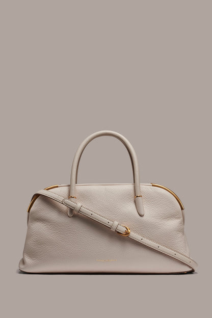 Donna Karan SATIN LEATHER SATCHEL
