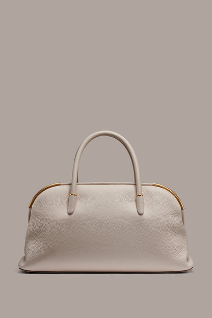 Donna Karan SATIN LEATHER SATCHEL