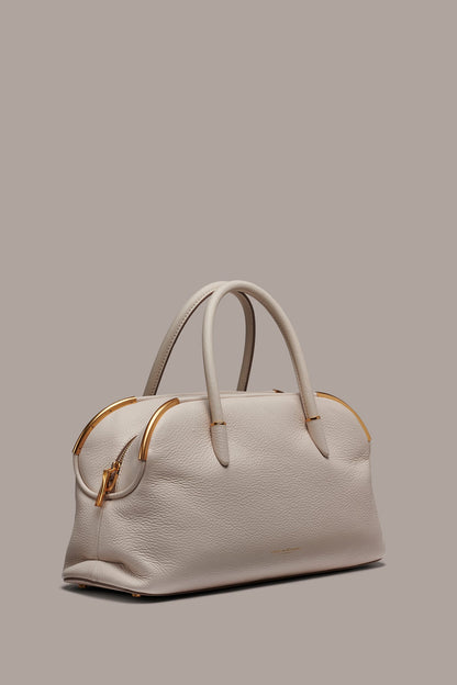 Donna Karan SATIN LEATHER SATCHEL