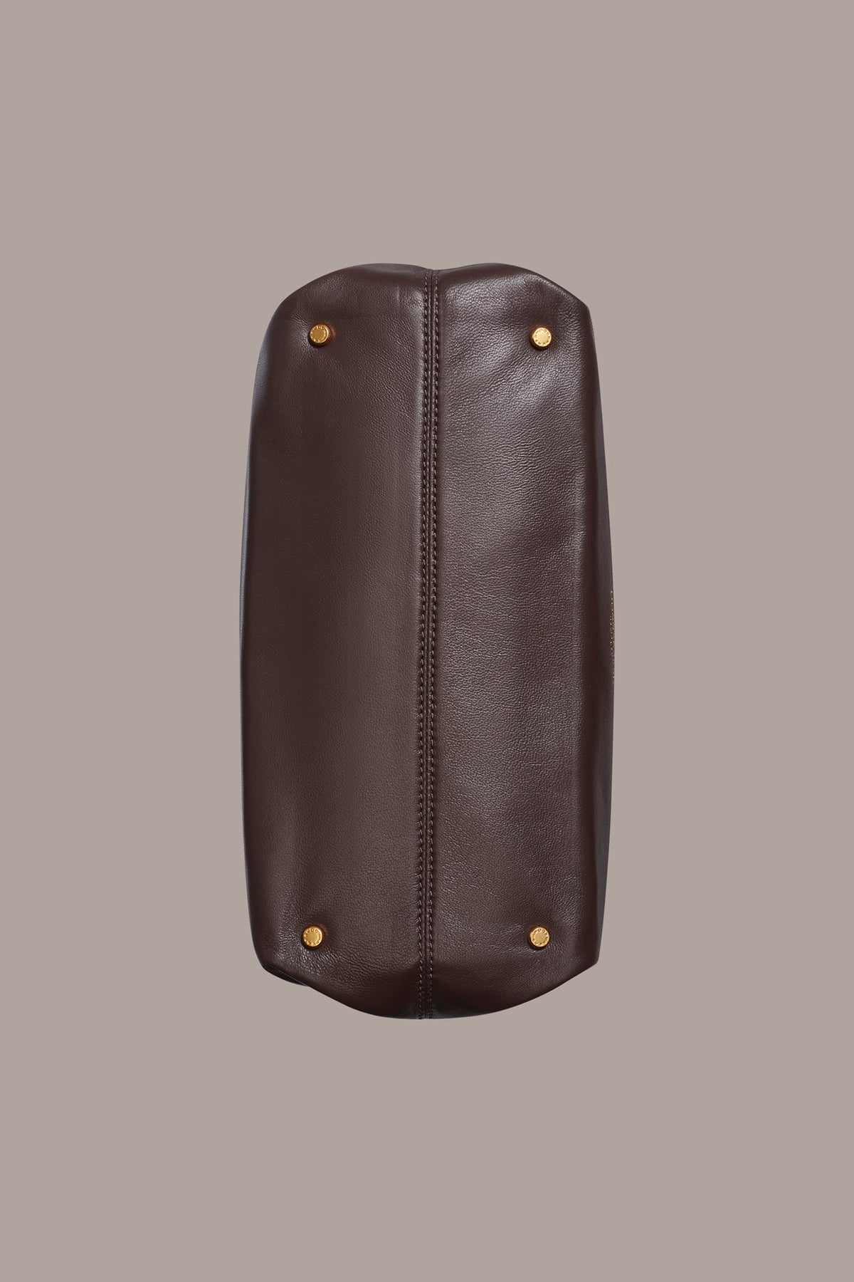Donna Karan POPLIN LEATHER SATCHEL BAG