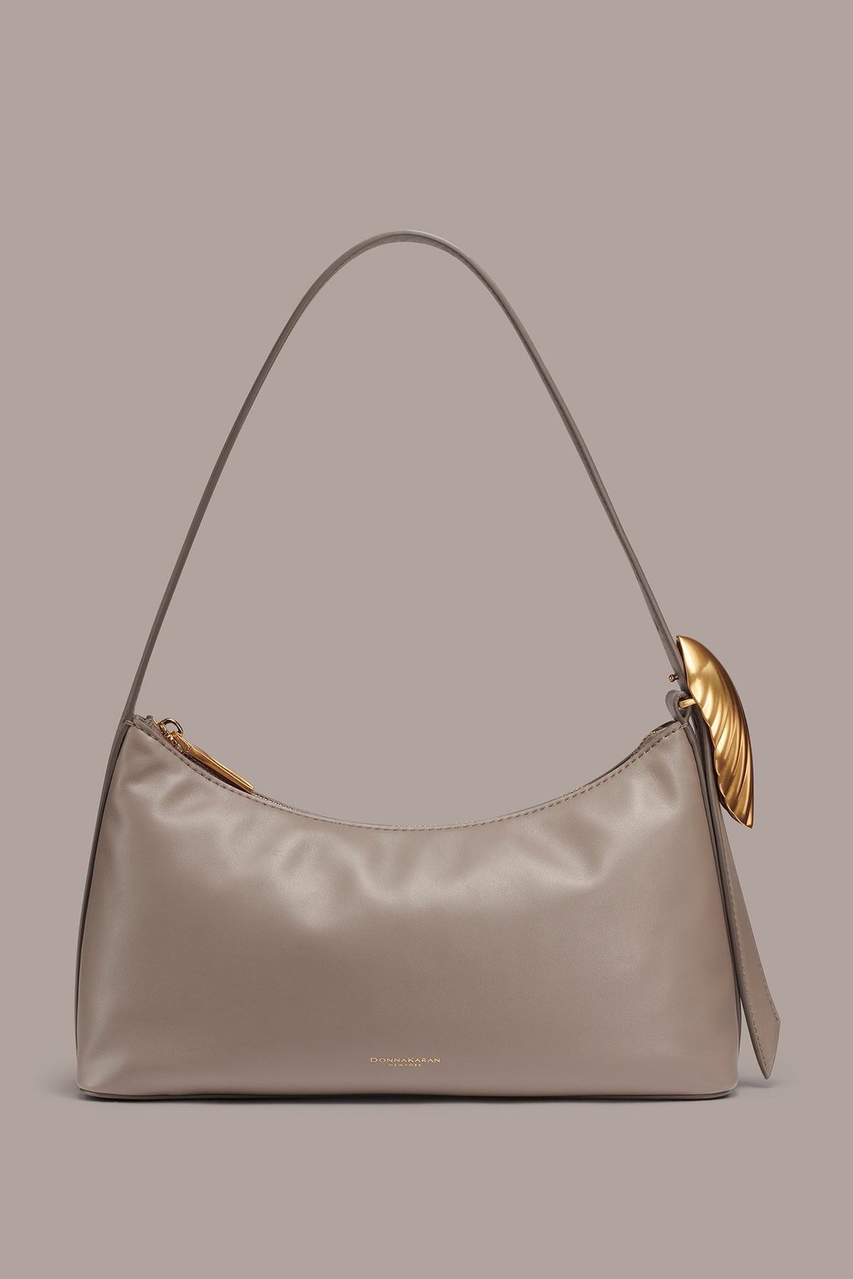 Donna Karan GEORGETTE LEATHER SHOULDER BAG