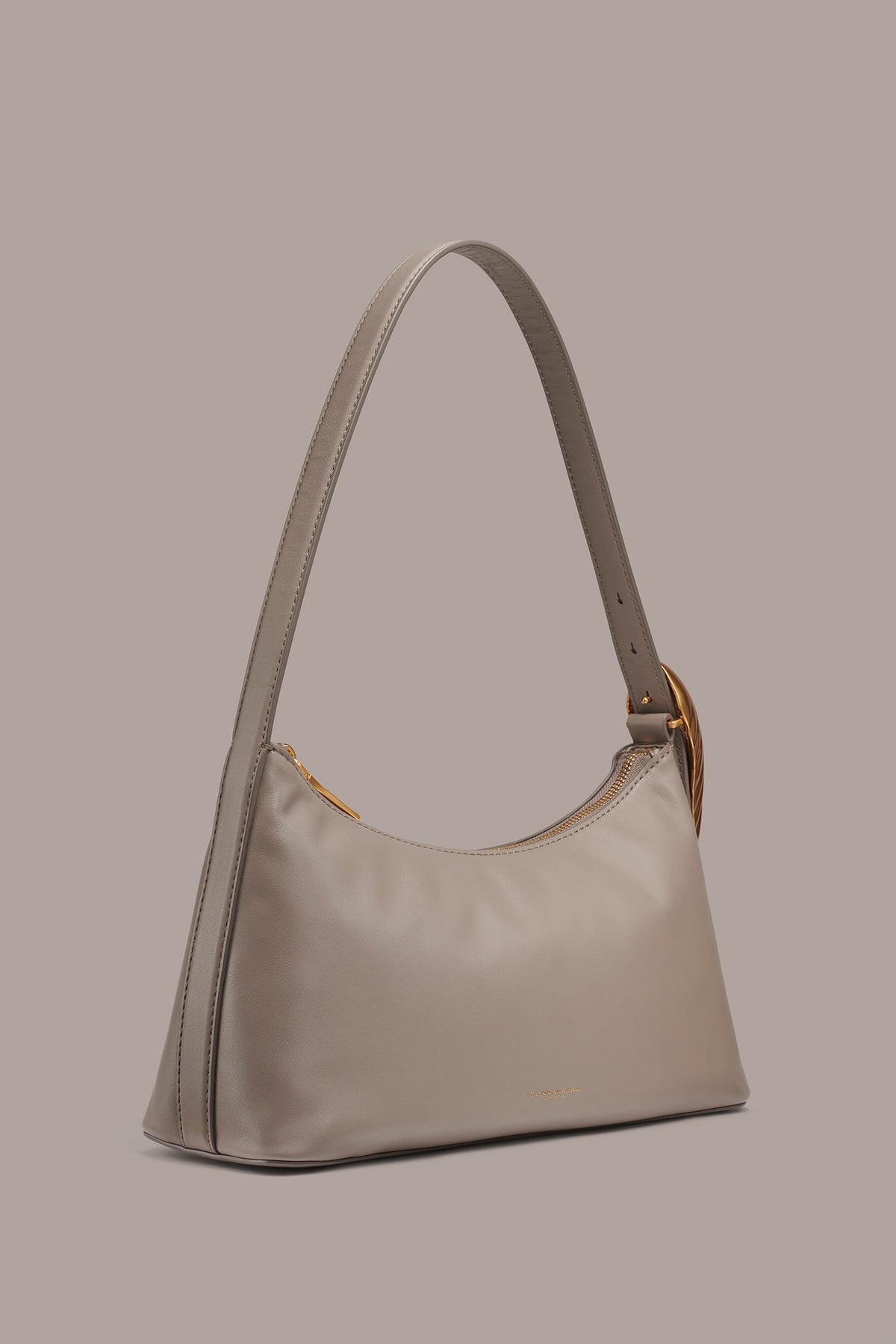 Donna Karan GEORGETTE LEATHER SHOULDER BAG