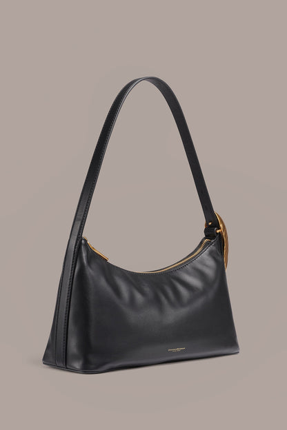 Donna Karan GEORGETTE LEATHER SHOULDER BAG