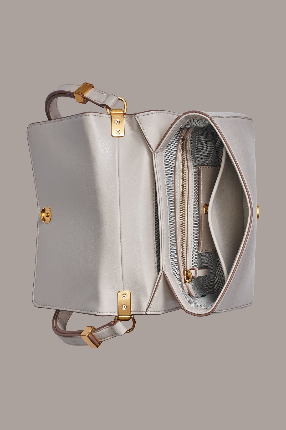 Donna Karan JERICHO LEATHER SHOULDER BAG