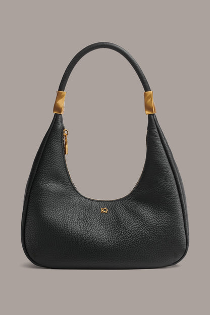 Donna Karan QUOGUE LEATHER SHOULDER BAG