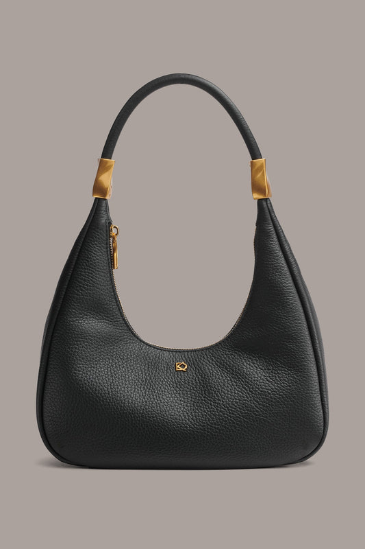 Donna Karan QUOGUE LEATHER SHOULDER BAG