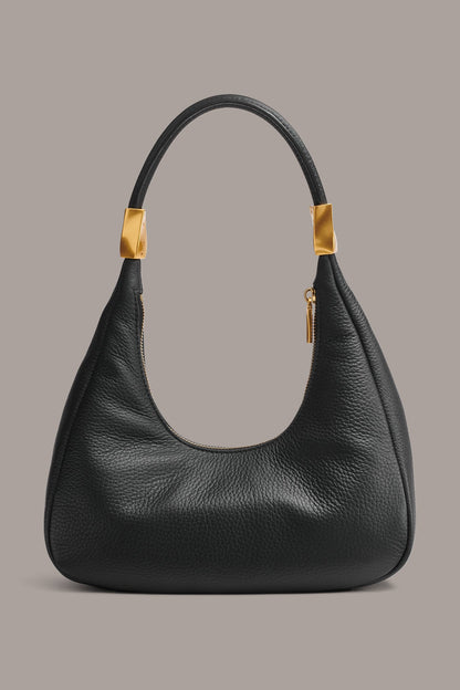 Donna Karan QUOGUE LEATHER SHOULDER BAG
