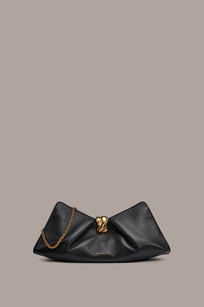 Donna Karan CASHMERE LEATHER CLUTCH