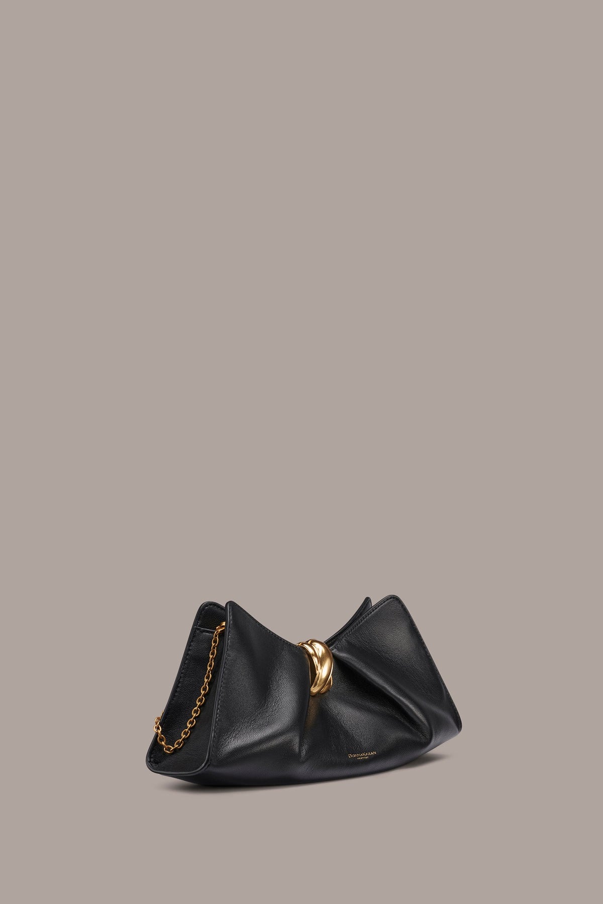Donna Karan CASHMERE LEATHER CLUTCH