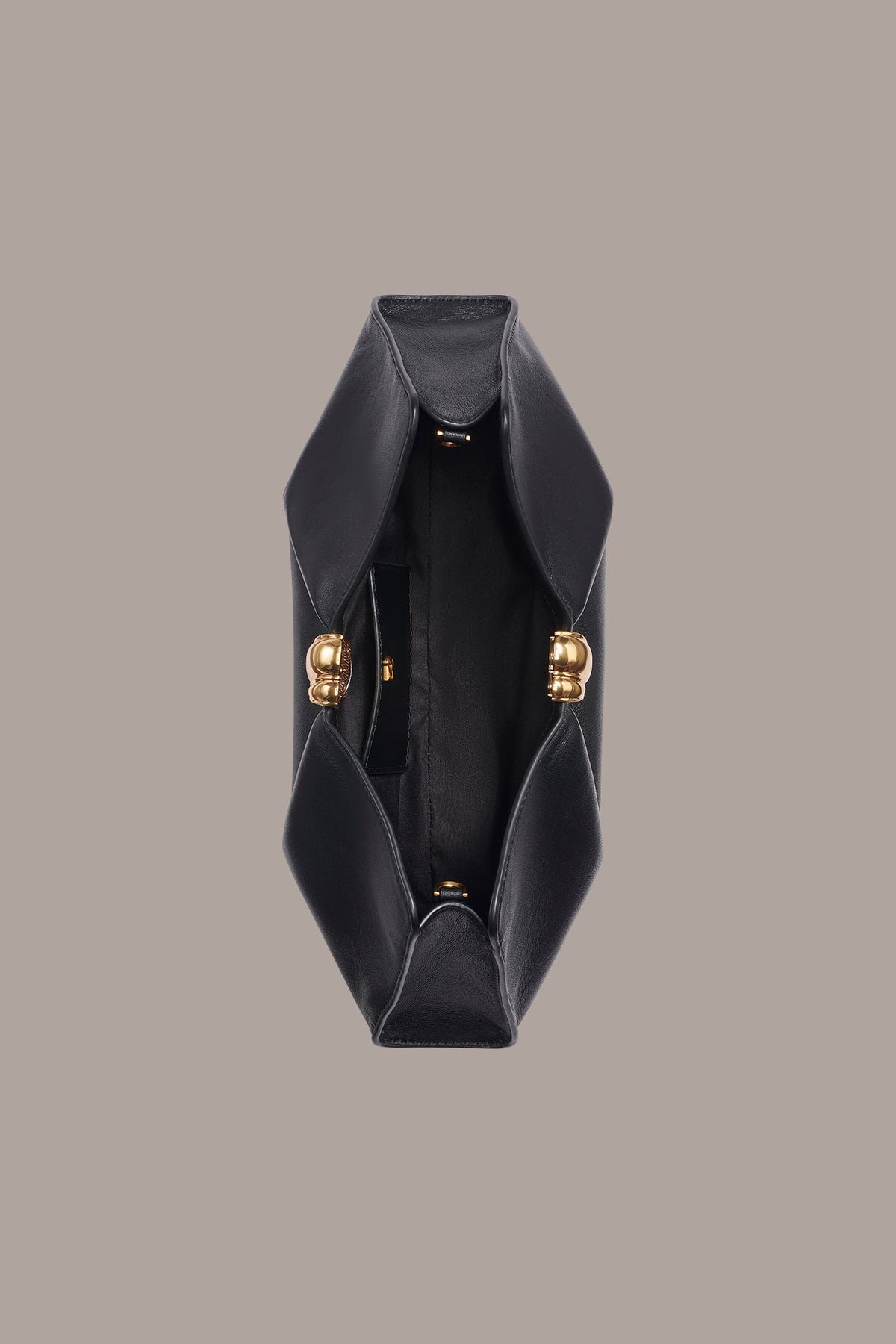 Donna Karan CASHMERE LEATHER CLUTCH
