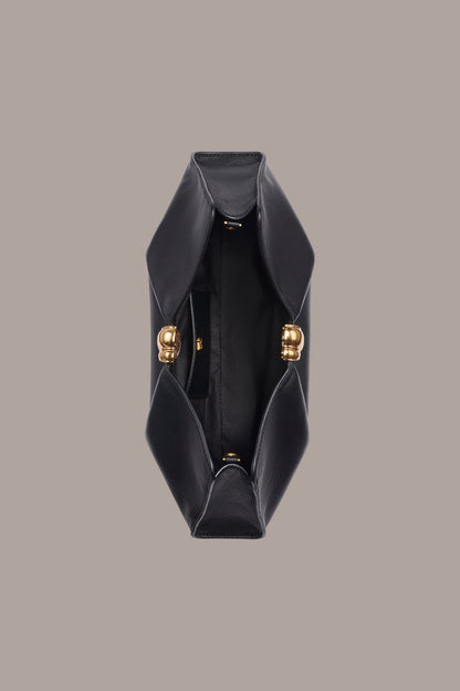 Donna Karan CASHMERE LEATHER CLUTCH