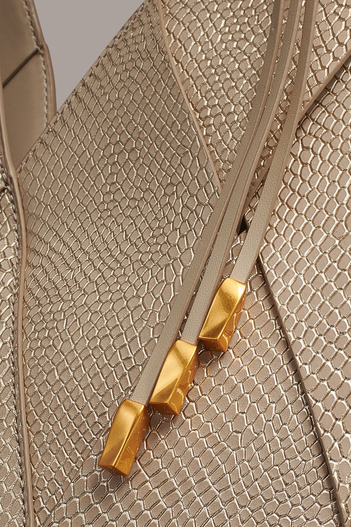 Donna Karan BALDWIN WOVEN LEATHER MINI SHOULDER BAG