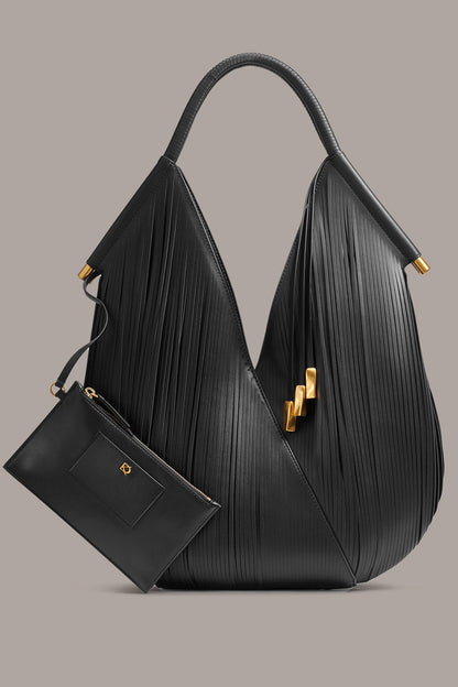 Donna Karan BALDWIN LARGE LASER-CUT SHOULDER BAG