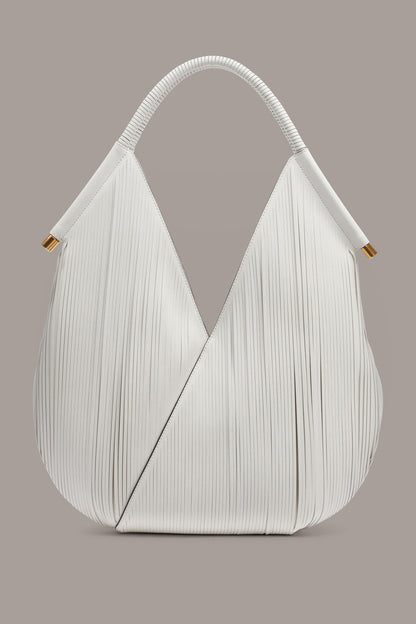 Donna Karan BALDWIN LARGE LASER-CUT SHOULDER BAG