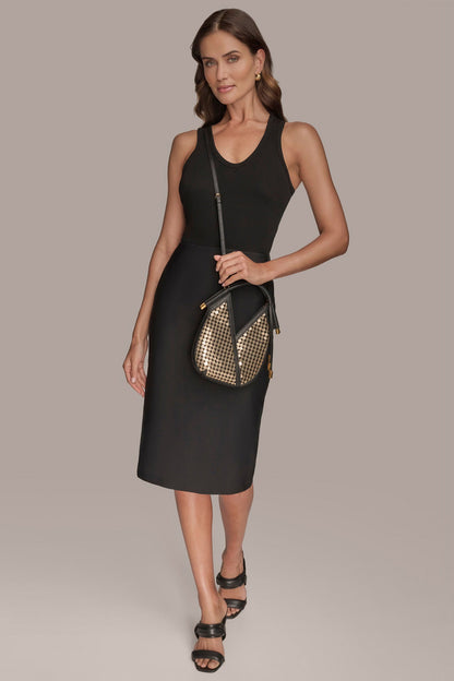 Donna Karan BALDWIN MICRO SEQUINED CROSSBODY BAG