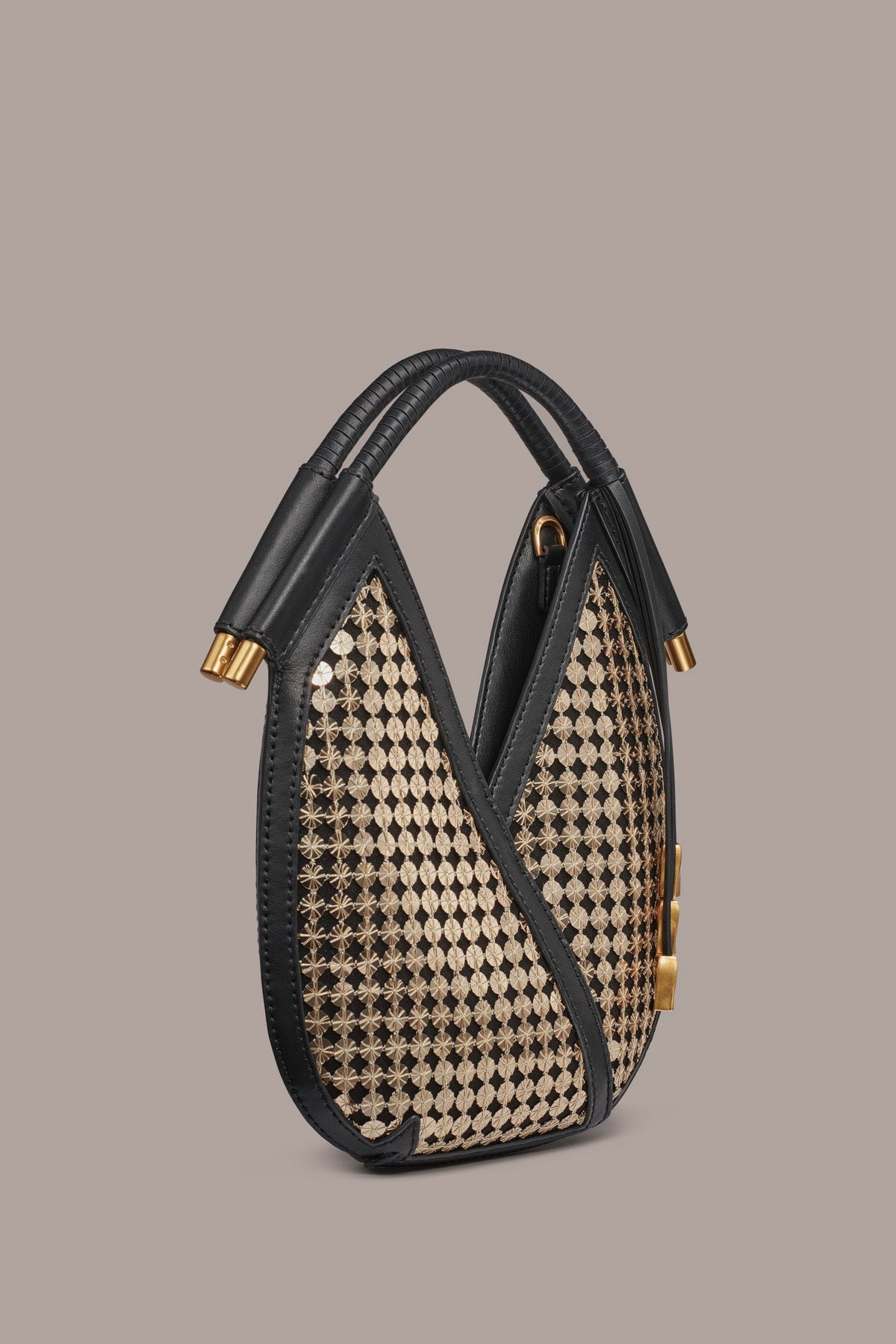 Donna Karan BALDWIN MICRO SEQUINED CROSSBODY BAG