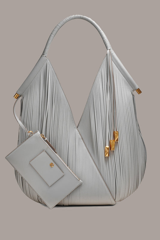 Donna Karan BALDWIN LARGE LASER-CUT SHOULDER BAG