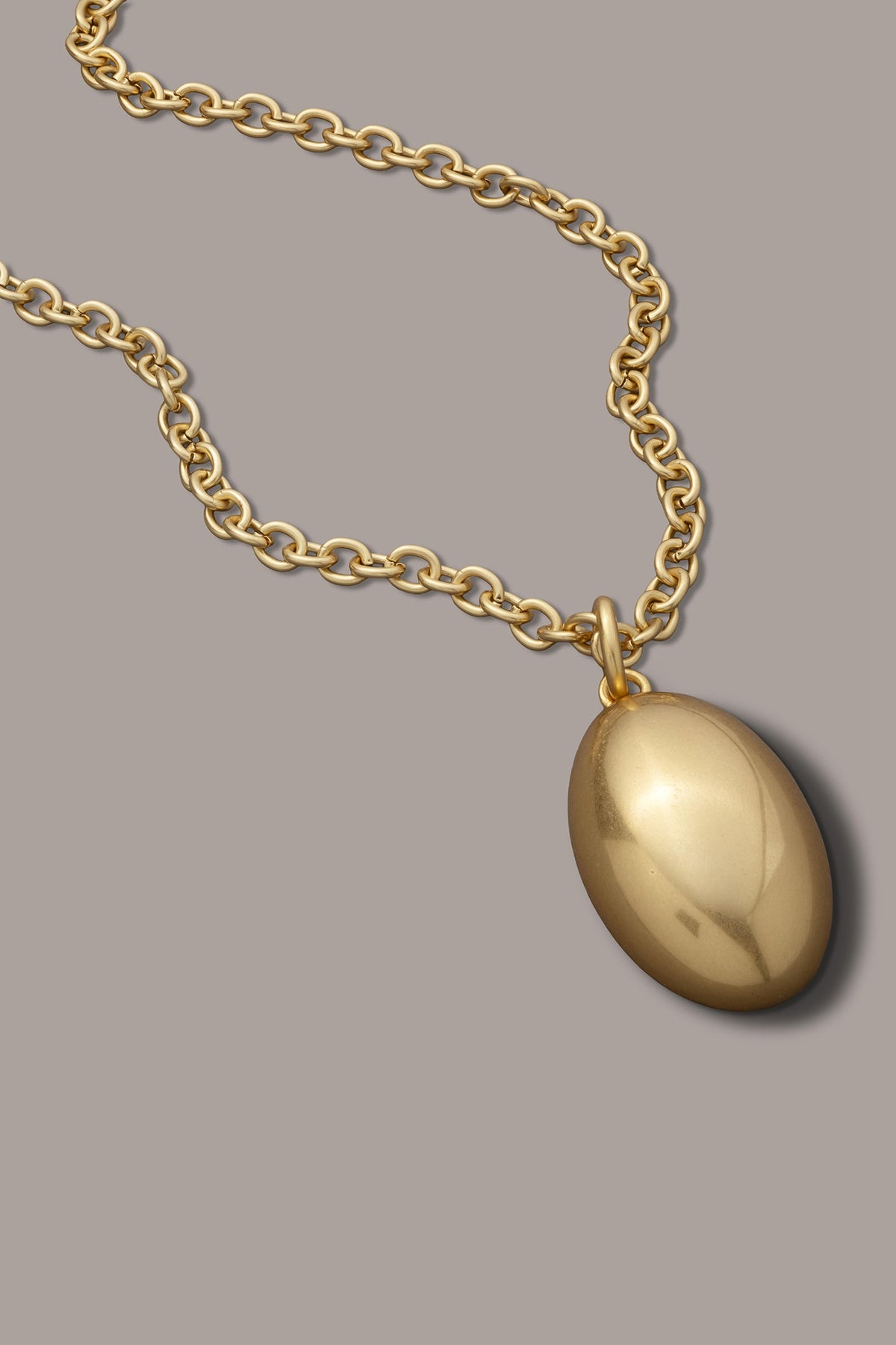 Donna Karan LONG PEBBLE PENDANT NECKLACE