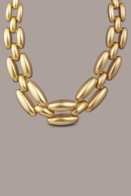 Donna Karan MODERN METAL LINK NECKLACE