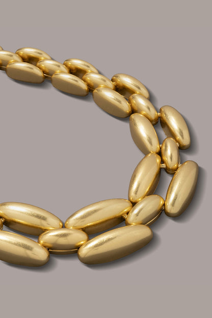 Donna Karan MODERN METAL LINK NECKLACE