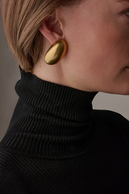 Donna Karan PEBBLE STUD EARRINGS