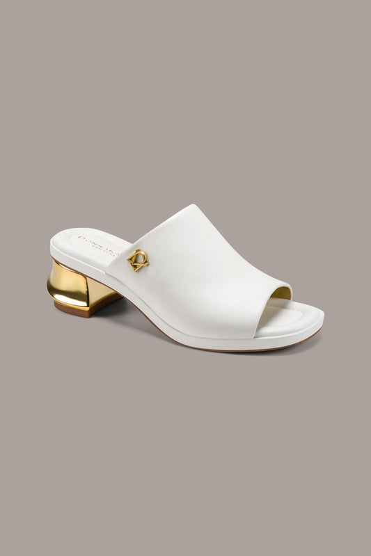 Donna Karan TINLEY LEATHER MULE SANDAL