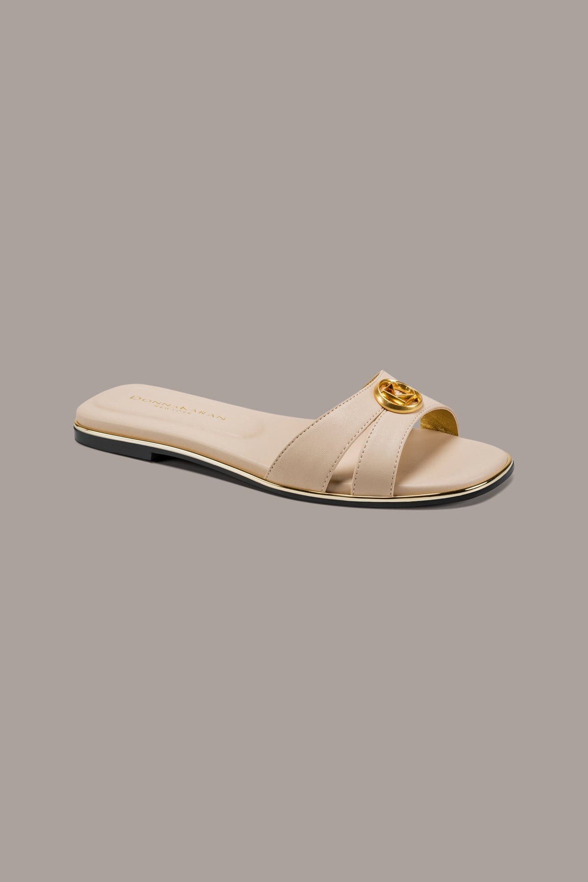 Donna Karan HALO SQUARE-TOE SLIDE SANDAL