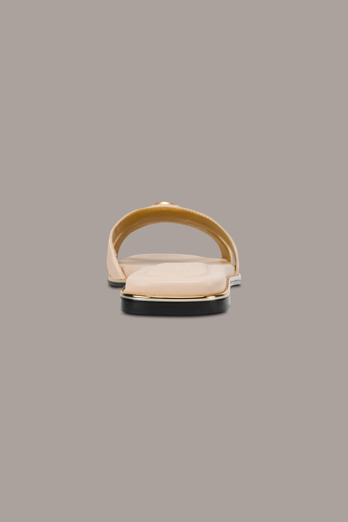 Donna Karan HALO SQUARE-TOE SLIDE SANDAL