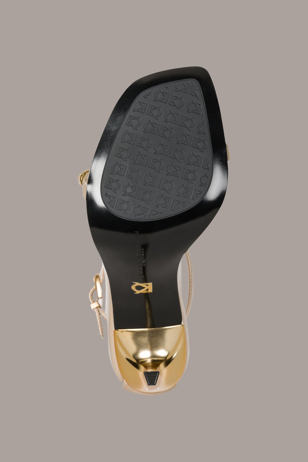 Donna Karan PRYCE PATENT ANKLE STRAP SANDAL