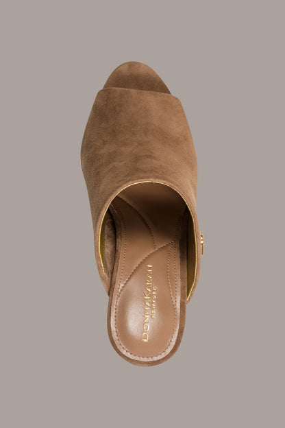Donna Karan DONNA SUEDE MULE SANDAL