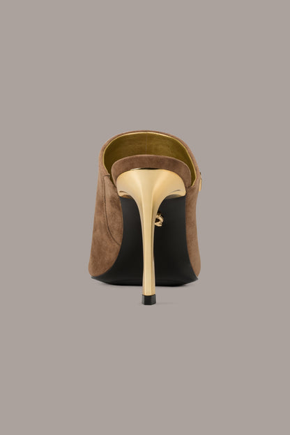 Donna Karan DONNA SUEDE MULE SANDAL
