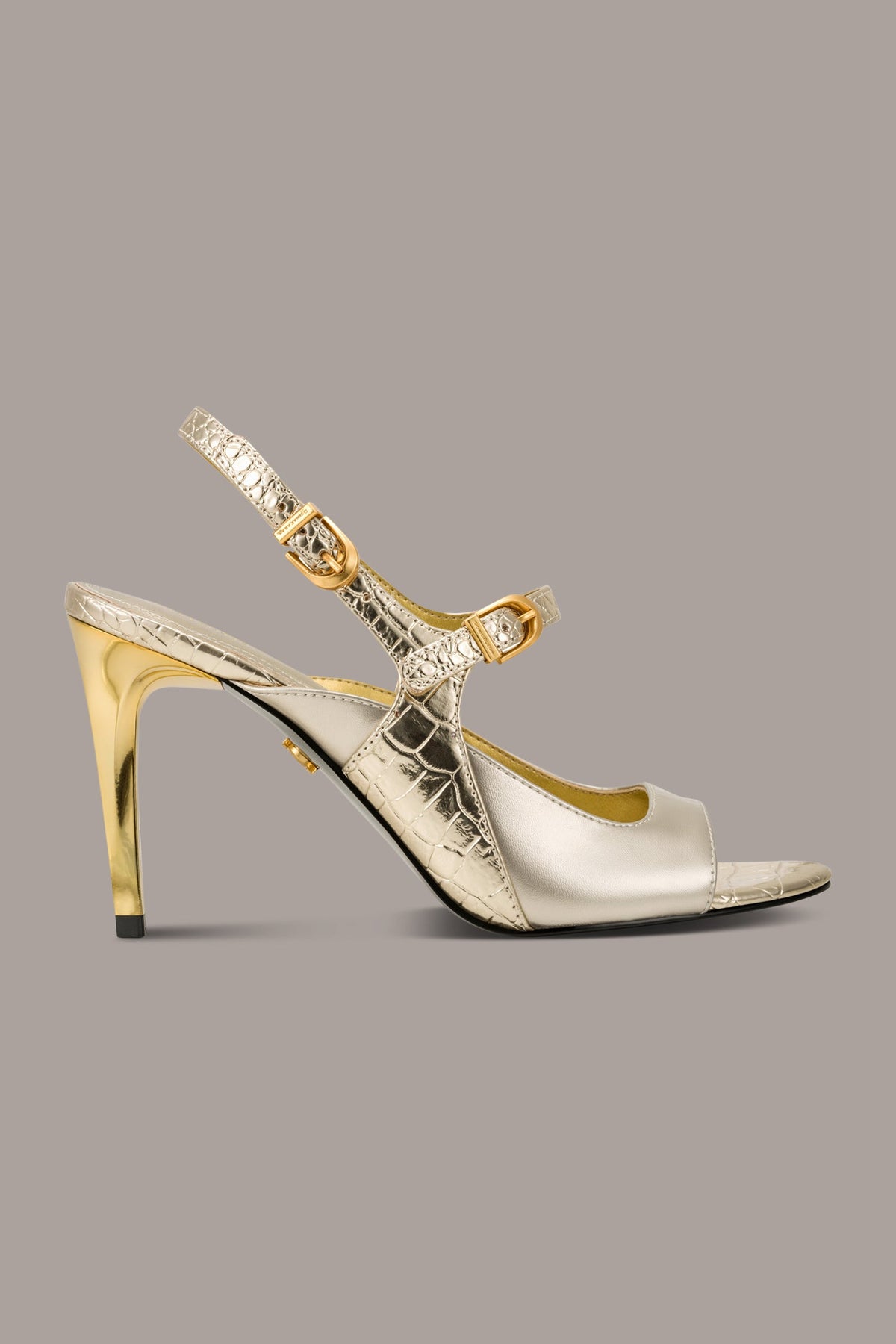 Donna Karan SUMMER METALLIC MARY JANE SLINGBACK PUMP
