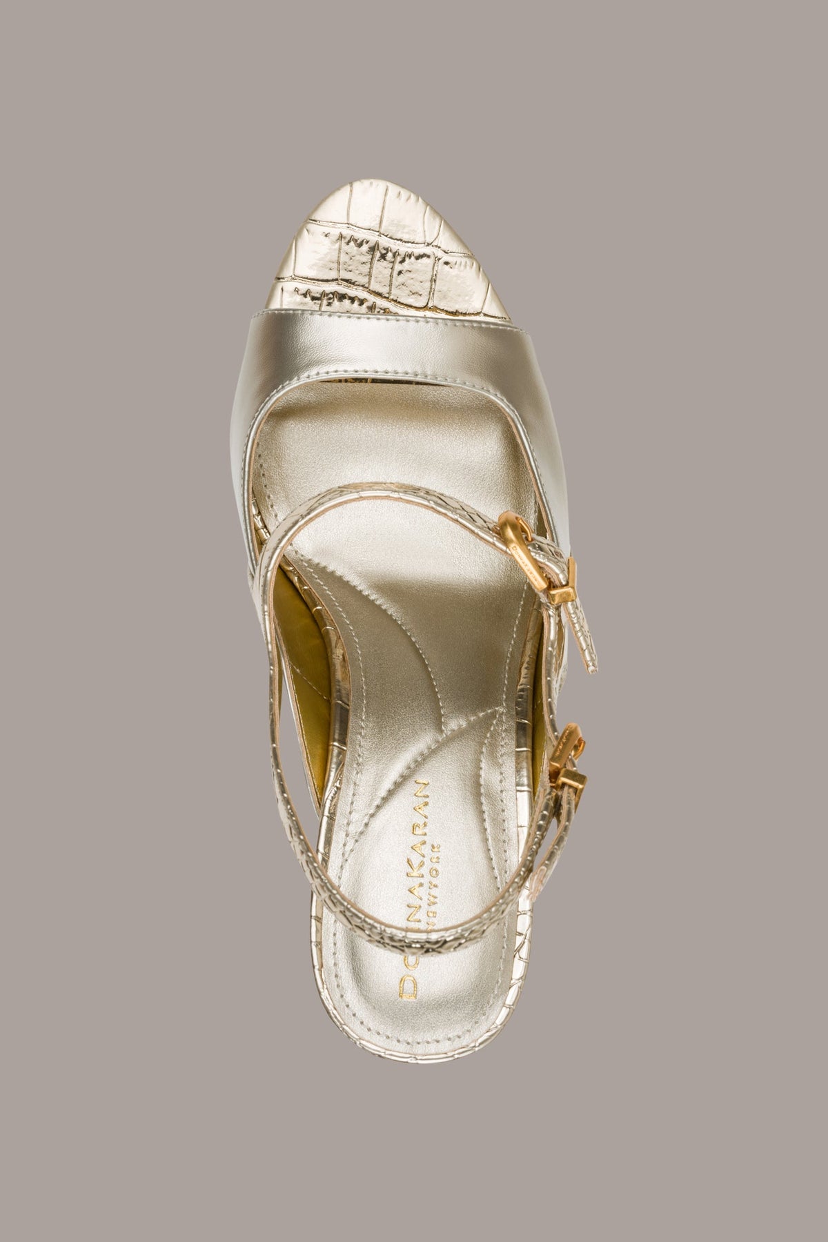 Donna Karan SUMMER METALLIC MARY JANE SLINGBACK PUMP