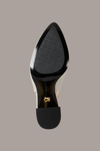Donna Karan REBECCA LEATHER SLINGBACK PUMP