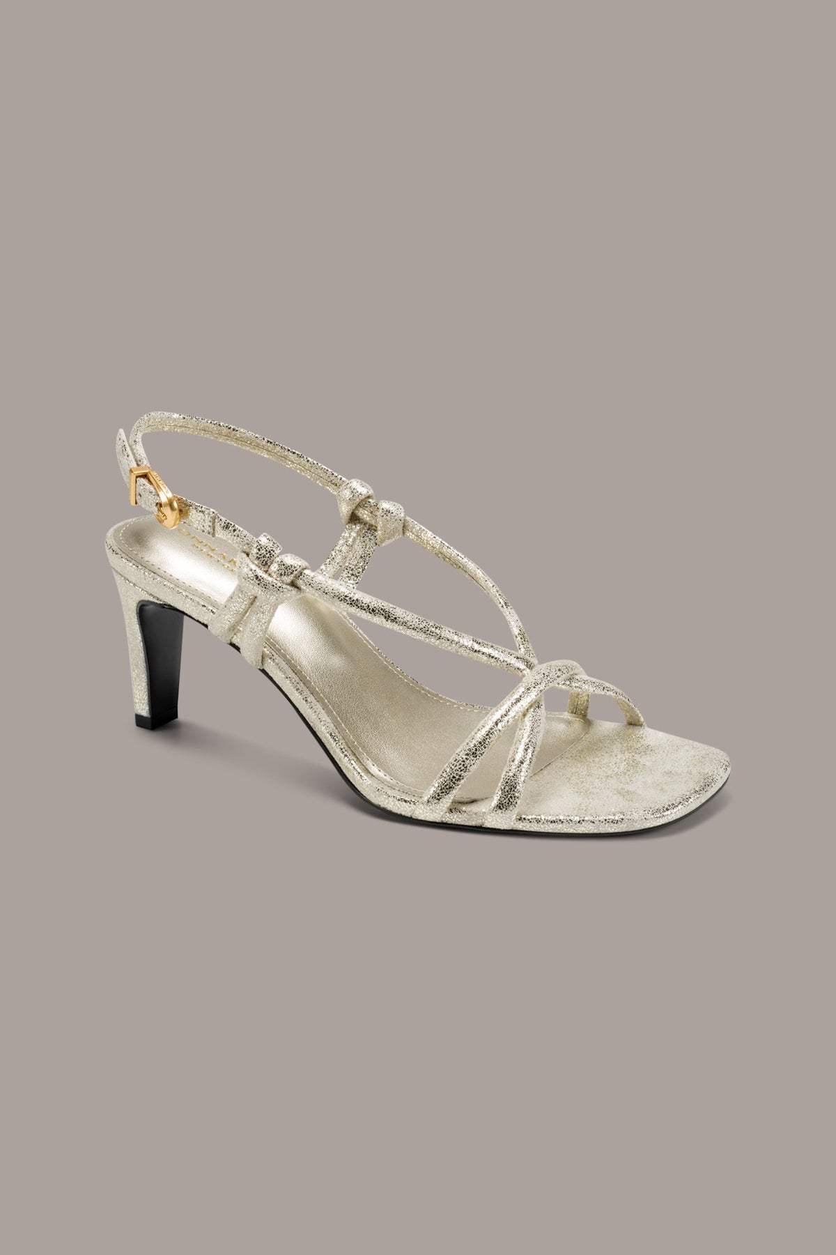 Donna Karan BASIL METALLIC SANDAL