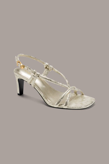 Donna Karan BASIL METALLIC SANDAL