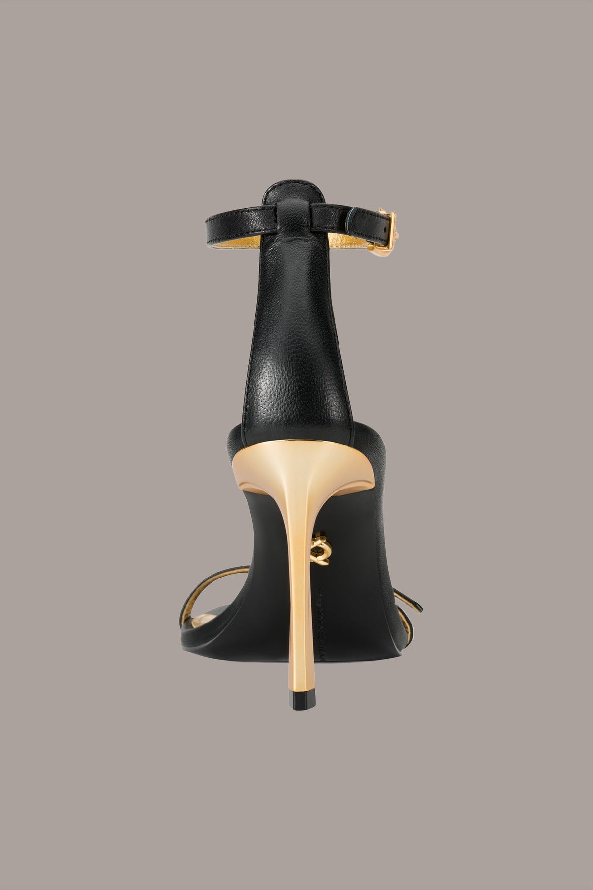 Donna Karan PRYCE LEATHER ANKLE STRAP SANDAL