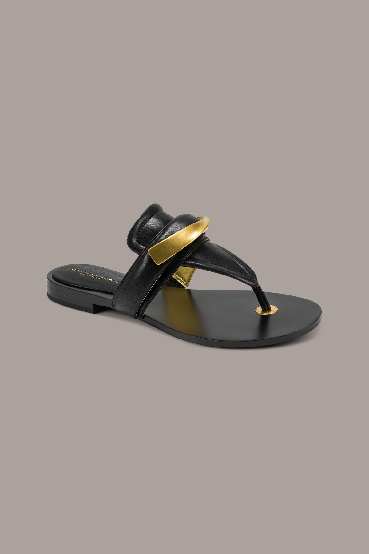 Donna Karan VELVET THONG SANDAL