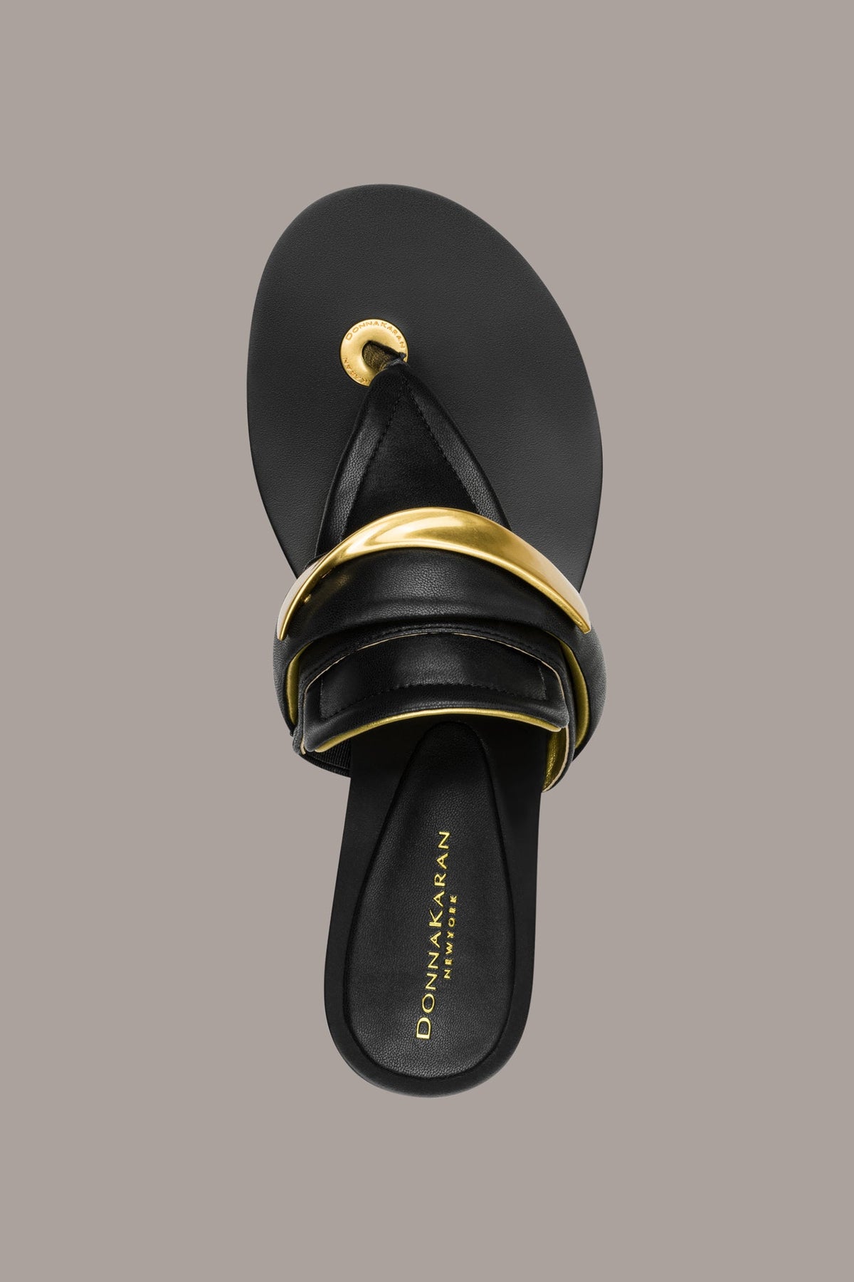 Donna Karan VELVET THONG SANDAL
