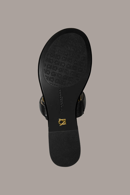 Donna Karan VELVET THONG SANDAL