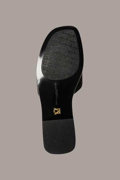 Donna Karan HARMONY WOVEN SLIDE SANDAL