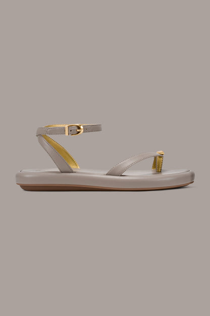 Donna Karan TABITHA ANKLE STRAP FLAT SANDAL