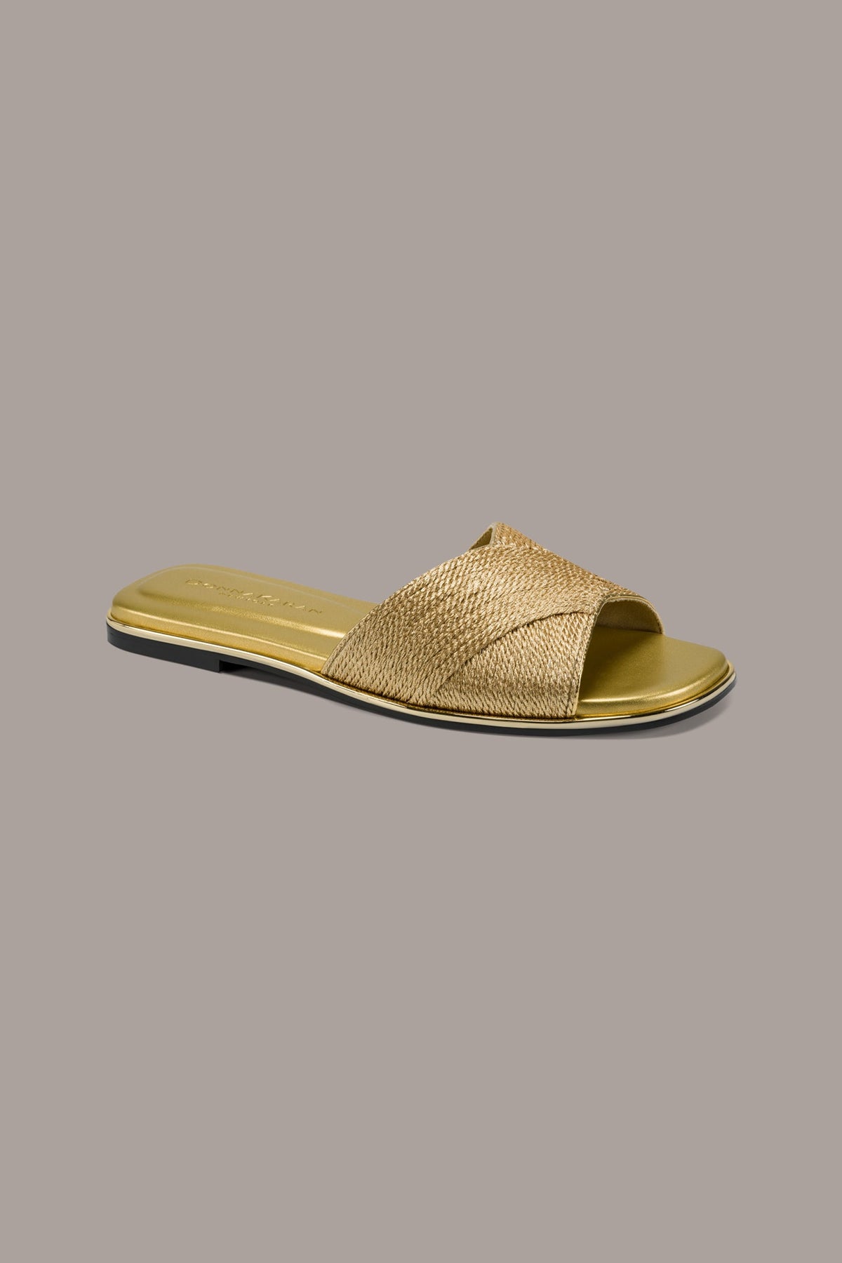 Donna Karan HARMONY WOVEN SLIDE SANDAL