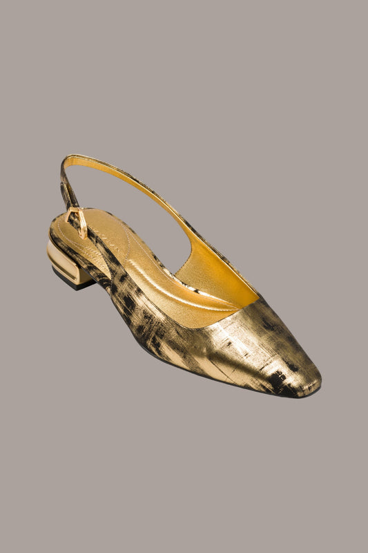 Donna Karan SAVITA SNIP TOE SLINGBACK FLAT