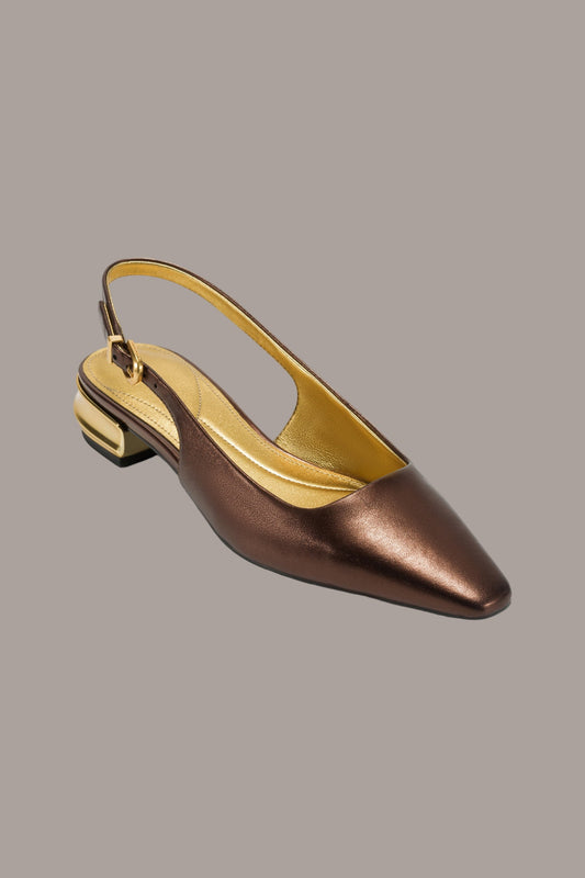 Donna Karan SAVITA POINTED SLINGBACK FLAT