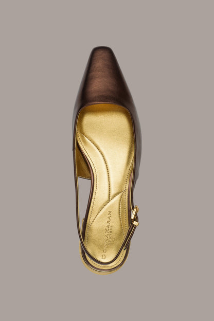 Donna Karan SAVITA POINTED SLINGBACK FLAT