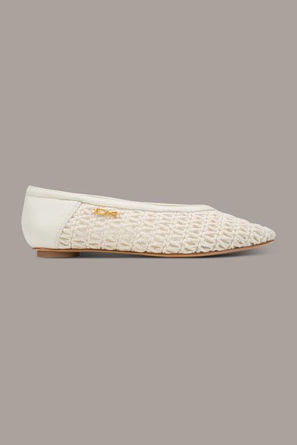 Donna Karan AVERY CROCHET BALLET FLAT